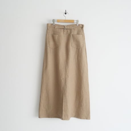 2022SS / L'Appartement購入品 / UNION LAUNCH / LINEN MAXI SKIRT / 3510500129 / 2401-0584
