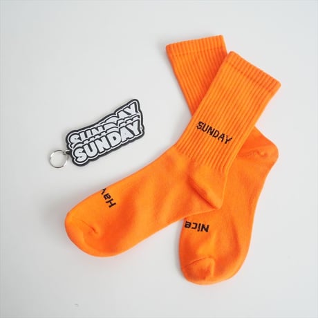 2025SS今季新作・人気完売品 / journal standard luxe / SUNDAY ROSTER SOXとKEY RINGセット / 2504-0156