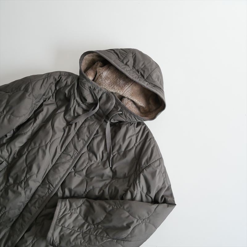 2024AW / FRAMeWORK / キルティング×ボア2WAYフーディーコート / 24