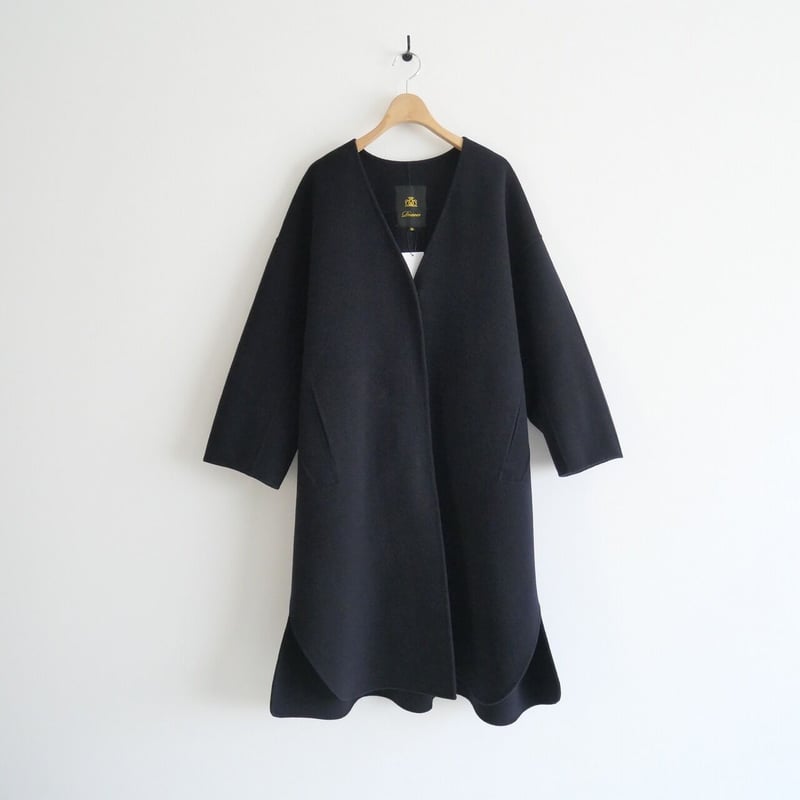 2020AW / Drawer / ケヌキVネックグログランベルトコート / 2208-0 2020AW / Drawer / ケヌキVネックグログランベルトコート / 2208-0