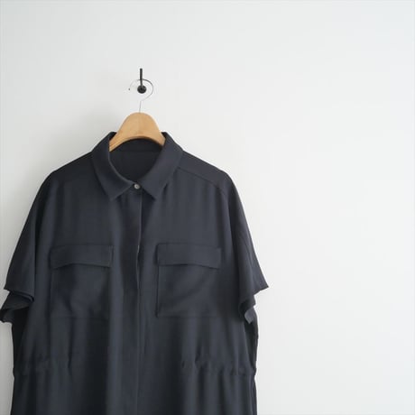 2024SS・人気完売品 / SOEJU / ロングシャツワンピース / S-01-OP-025 / 2503-0982