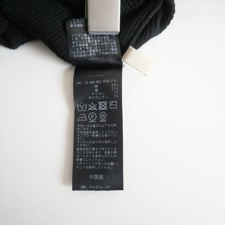 2023SS / Plage / kahlua silkコン ドレス / 23040922703020 / 2311-0579