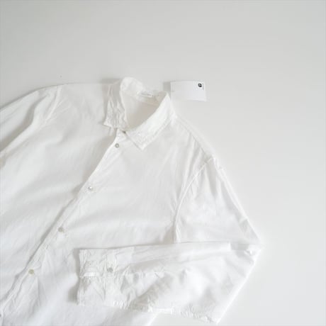 GALERIE VIE ドロンワークシャツ レギュラーカラーシャツ 23014401202 / 2605-0529