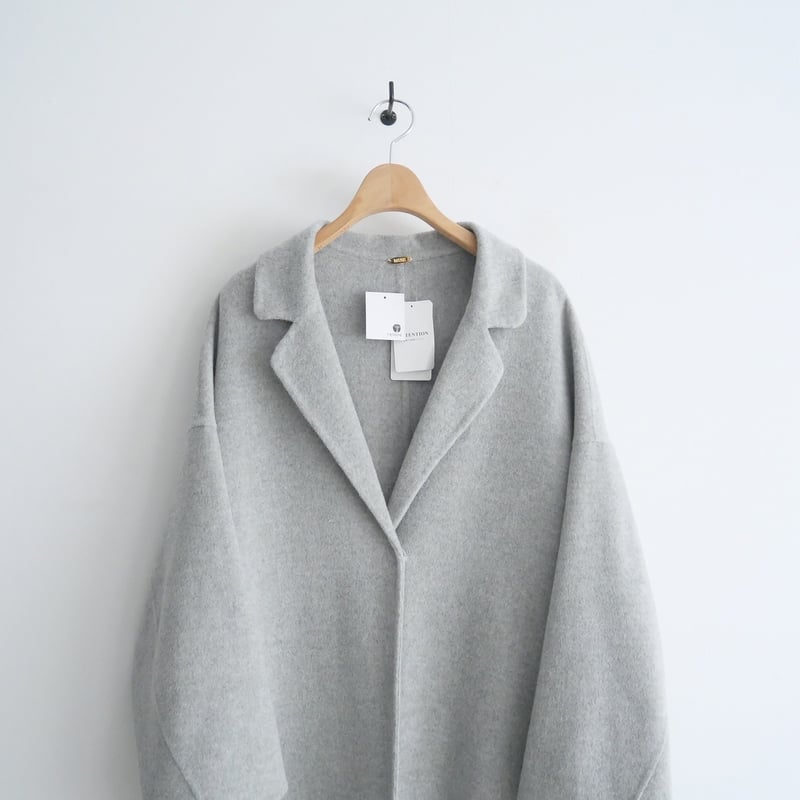 【週末タイムセール】ウールアンゴラリバーコート ウールアンゴラリバーコート（チェスターコート）｜Deuxieme