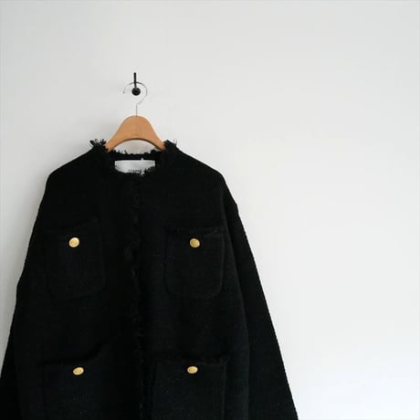 2022AW / MUSE de Deuxieme Classe購入品 / ADAWAS / KNIT TWEED ジャケット / 2511-0730