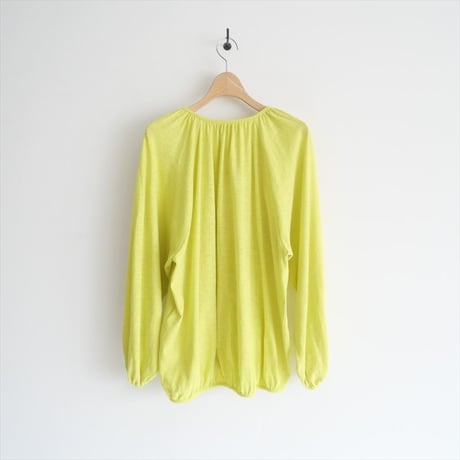 2025SS今季新作 / 未使用 / atelier naruse / cotton hemp gather cut&sewn cardigan / na-f07090 / 2503-1044