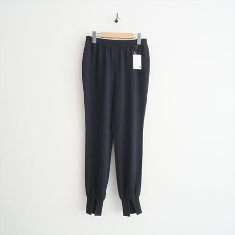 2021AW / MUSE de Deuxieme Classe別注 / Col Pierrot / ジョーゼットスソリブパンツ / 21030521000930 / 2409-0979