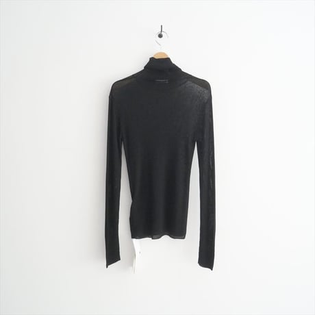 2023AW / 未使用 / DEUXIEME CLASSE / Sheer Rib タートルネックプルオーバー / 23080500803030 / 2506-0784