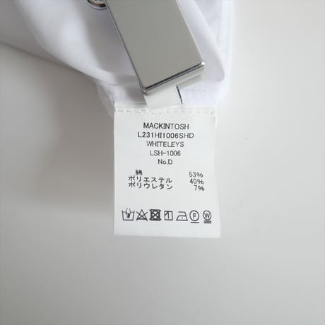 2023SS・人気完売品 / L'Appartement購入品 / MACKINTOSH / A ライン コットンシャツ / 23050570001410 / 2409-0736