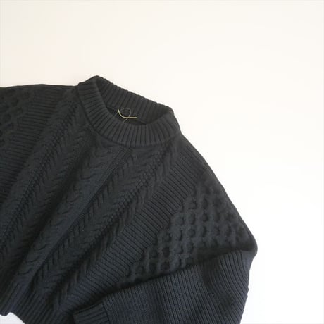 2023・人気完売品 / L'Appartement / Cable Short Knit Pullover / 23080560400710 / 2505-0211