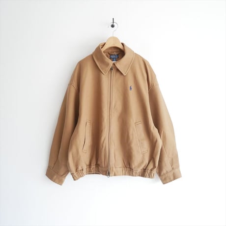 継続販売品・人気完売色 / 未使用 / POLO RALPH LAUREN ダブルフェイスド コットン ジャケット WMPOOTWNDG20082 / 2604-0404