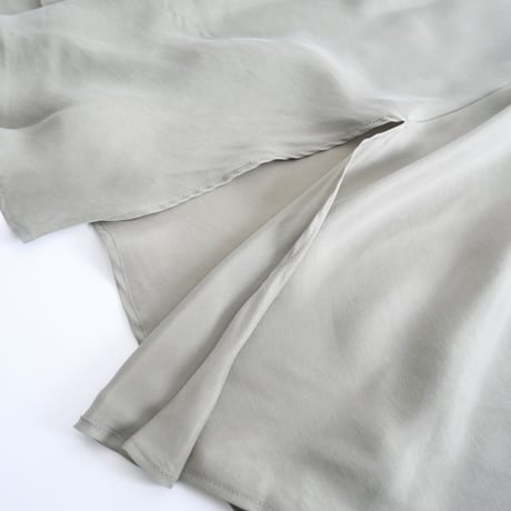 2022 / Plage / Washable Fibril ギャザーロングスカート / 2403-1213