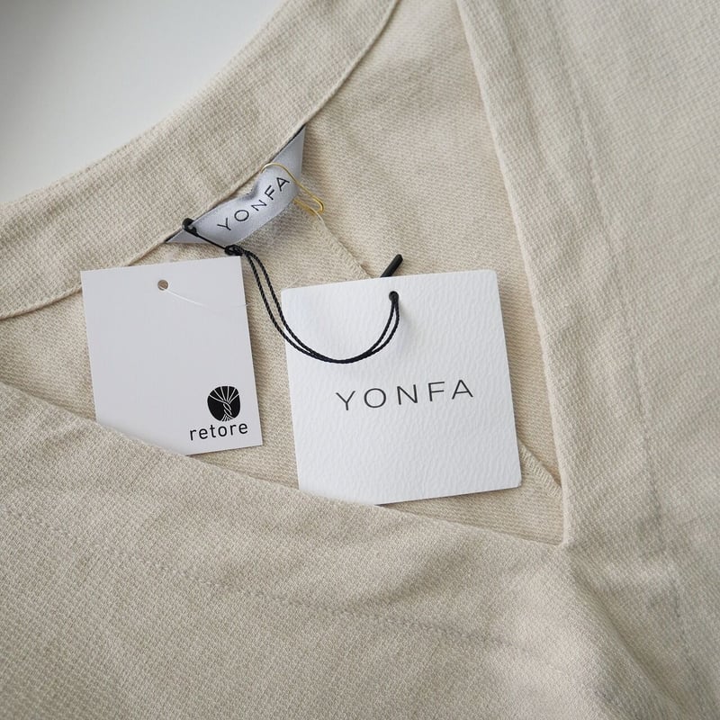 【週末お値下げ】YONFA deep v pullover (gray)