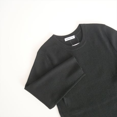 2023AW・人気完売品 / DEUXIEME CLASSE / Rib クルーネック プルオーバー / 23080500820030 / 2412-1089