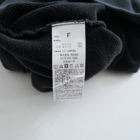 2022 / REMI RELIEF / Cape Sweat / 22070560101730 / L'Appartement別注 / 2305-1597