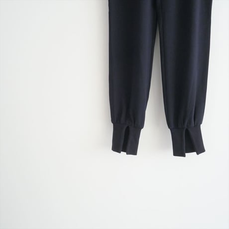 2021AW / MUSE de Deuxieme Classe別注 / Col Pierrot / ジョーゼットスソリブパンツ / 21030521000930 / 2409-0979