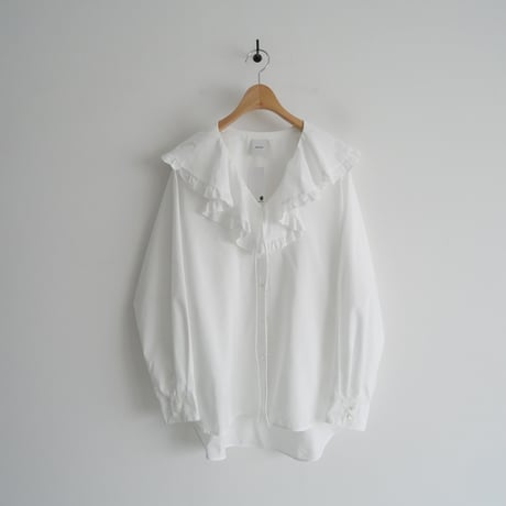 2021SS / SPICK&SPAN / フリルラージカラーブラウス / 21051200115010 / 2402-0964