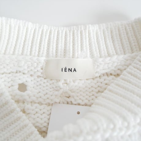 2025 / IENA / ハンドニット プルオーバー / 25080900101010 / 2505-0809