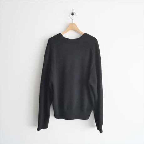 〇2023AW / ATON / WOOL CASHMERE SILK Vネックカーディガン / KRAGSW0921 / 2501-0536