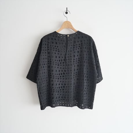 2021 / Drawer / エンブロショートスリーブブラウス / 6521-299-0919 / 2310-0390