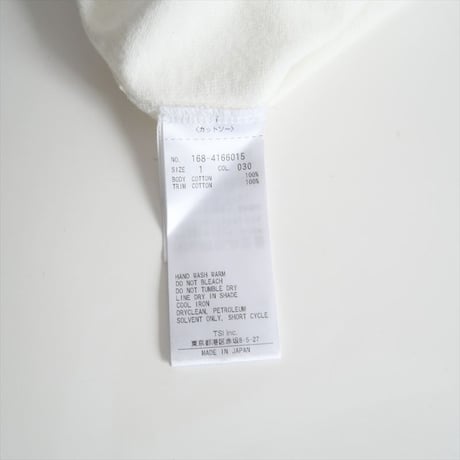 2024SS / YLEVE / PIGMENT DYE OPEN END COTTON RUGGER P/O / 1684166015 / 2410-0889