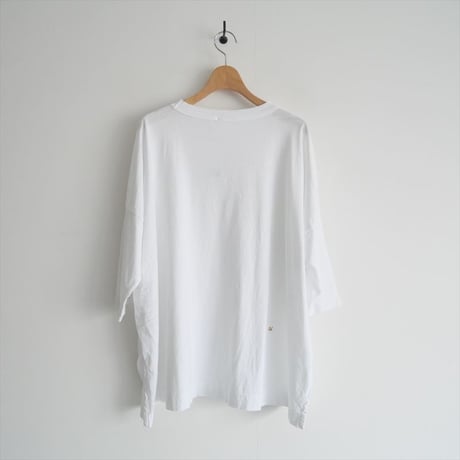 45R / 度詰天竺のビッグスリットTシャツ  / 2410-0099