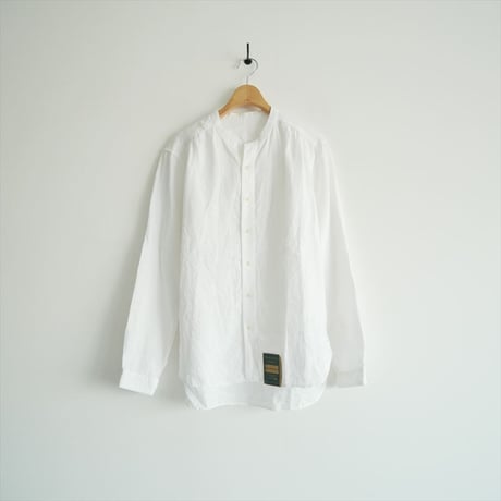 ASEEDONCLOUD / HW collarless shirt リネン / 231610 / 2507-2121