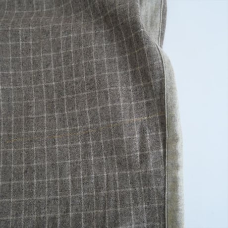 2023AW / journal standard luxe購入品 / AQUAROCK / WOOL CHECK SIDE LINE PANTS / 2501-0593