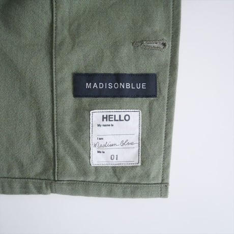 継続販売品 / MADISONBLUE / MILITARY JACKET LBS / MB201-1052 / 2410-0350