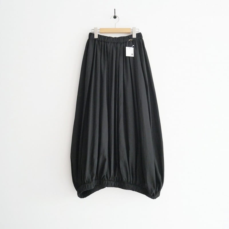 2022SS今季 / ENFOLD / ナチュラルローン ゴムタックバルーンSKIRT / 