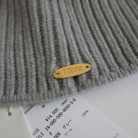 〇2024AW / 未使用 / DEUXIEME CLASSE / CAPRI ニットキャップ / 24090500405030 / 2505-0939