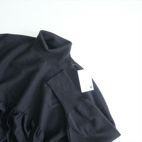 2023AW / Curensology / ハイネックギャザーニット / CL306180ER / 2402-0350
