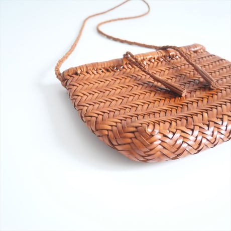 継続販売品 / DRAGON / レザーメッシュミニショルダーMINSU BAG / 8938 / 2407-0545