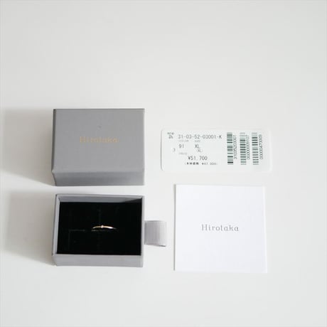 2025・人気完売品 TOMORROWLAND購入品 Hirotaka K10 Diamond リング 31035203001 2605-1447