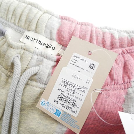 2025 / 未使用 / marimekko / Kikapo Unikko スウェットパンツ / 52254594829 / 2601-0670