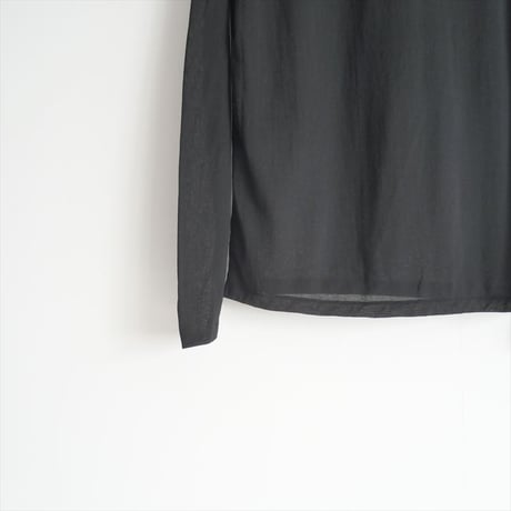 2023AW / Plage / ボートネック Sheer ロンT / 23070922103030 / 2411-1127