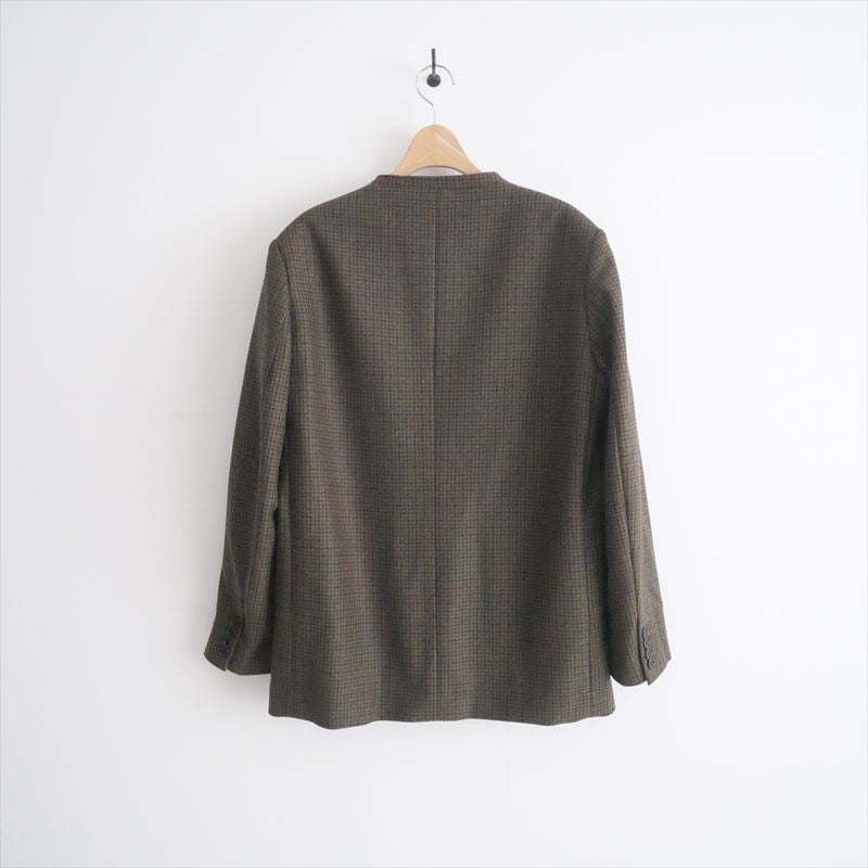 【美品】Curensologyマンテコ　ノーカラージャケット　MANTECO Curensology マンテコノーカラージャケット美品