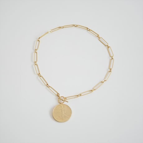 AP STUDIO別注 / JANIS SAVITT coin necklace 24091587000510 / 2604-1016