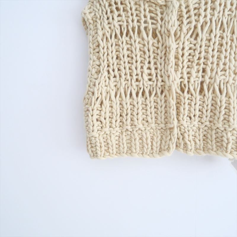 〇2023AW / TODAYFUL / Chunky Hand Knitvest / 123