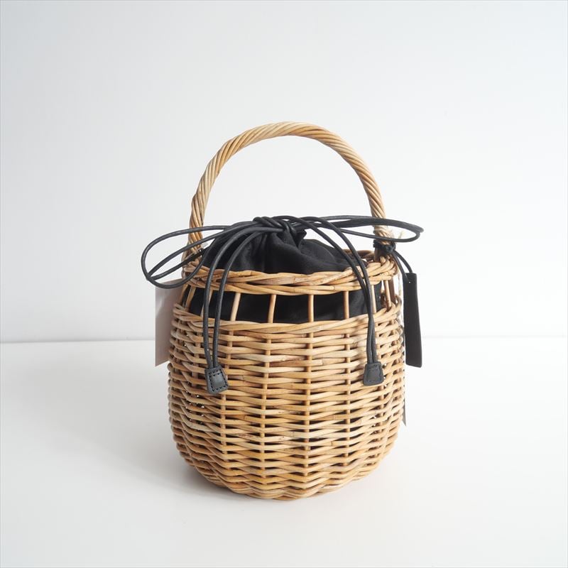 未使用品！五明祐子さんコラボ！レザータッセル付きかごバッグ 最新バージョン到着！／五明祐子さん「お気に入り」セレクト