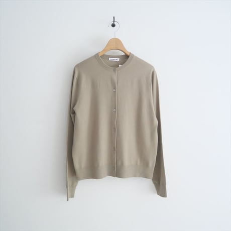 2023AW / DEUXIEME CLASSE / Stretch Wool クルーネックカーディガン / 23080500821030 / 2509-0340
