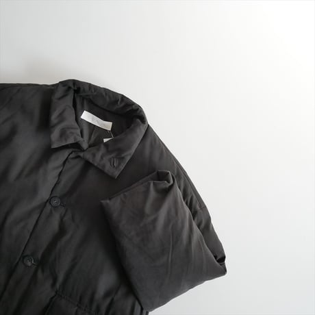 2025AW・人気完売品 / GALERIE VIE / ピーチクロスダウン スタンドカラーオーバーコート / 23085408203 / 2601-0087