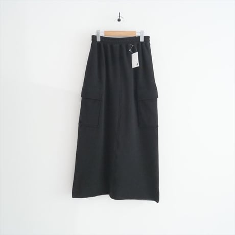 2023AW・人気完売品 / AP STUDIO / Warm Sweat Cargo Skirt / 23060586813030 / 2508-1273