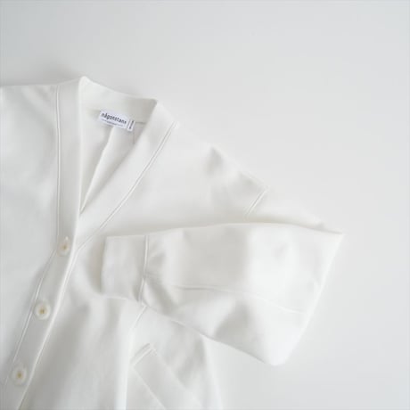 2024SS・人気完売品 / nagonstans / curve drape cardigan / 470HS880530 / 2412-0645