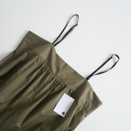 2023SS / TENNE HANDCRAFTED MODERN / Shirring wide all-in-one / 2403-0188