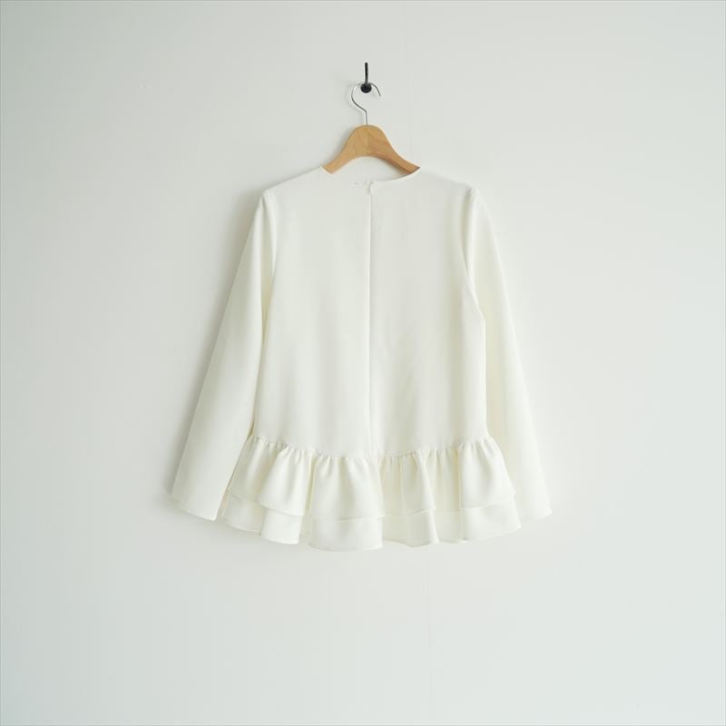 shellerフリルペプラムトップスeitan商品 2024 / em. / ダブルフリル