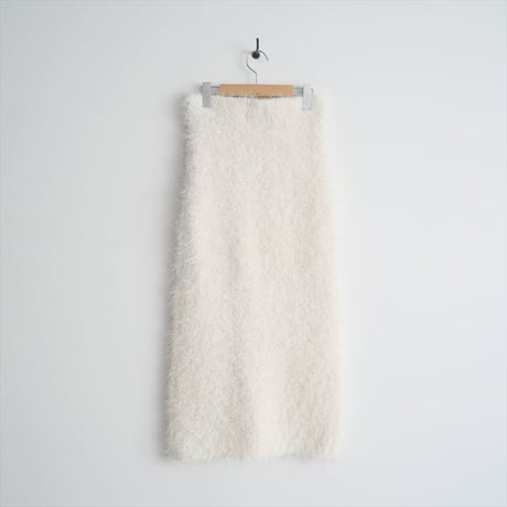 2023AW / emmi atelier / フリンジニットスカート / 13WNS234089 / 2412-0740