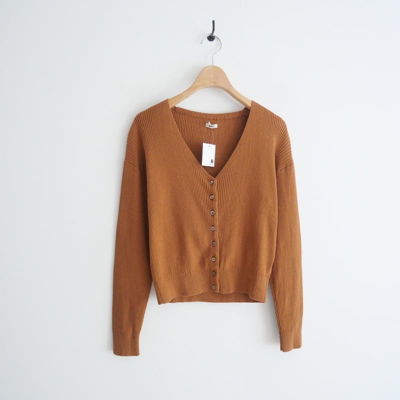nowos 定番リブカーディガン　美品 nowos 定番リブカーディガン美品