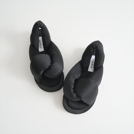 2023SS / ENFOLD / PUFFY SANDAL / 300GS155-2540 / 2408-0831