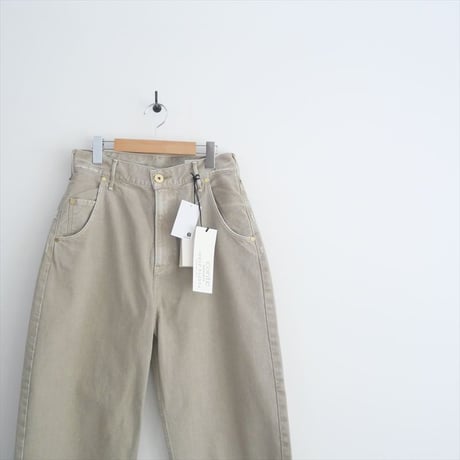 2025AW今季新作・人気完売品 / 未使用 / conte別注 / upper hights / ベージュ デニムパンツ / 85145000003 / 2509-1103